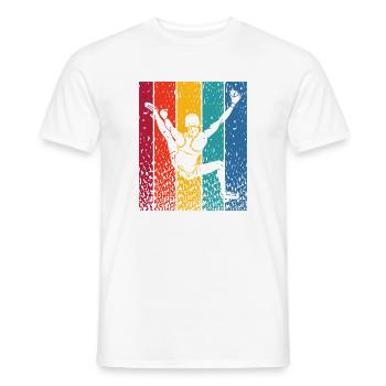 Boulderer Boulder Bouldern - Männer T-Shirt - Weiß - Vorne - AI Model Male 178 dark (178cm)