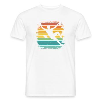 Boulderer Boulder Bouldern - Männer T-Shirt - Weiß - Vorne - AI Model Male 178 dark (178cm)
