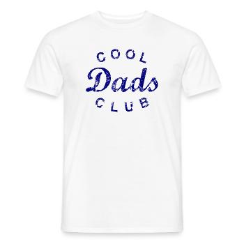 Cadeau de fête des pères du Cool Dads Club - T-shirt homme - blanc - Devant - AI Model Male 178 dark (178cm)