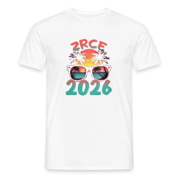 Zrce Party 2026 - Männer T-Shirt - Weiß - Vorne - AI Model Male 178 dark (178cm)