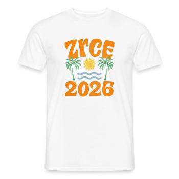 Zrce Party 2026 - Männer T-Shirt - Weiß - Vorne - AI Model Male 178 dark (178cm)
