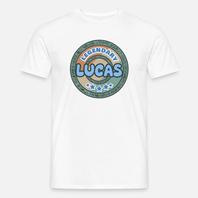 Spruch Lucas - Männer T-Shirt - Weiß