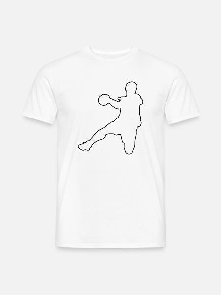 Handball - Männer T-Shirt - Weiß