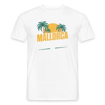 Mallorca Party Crew - Männer T-Shirt - Weiß - Vorne - AI Model Male 178 dark (178cm)