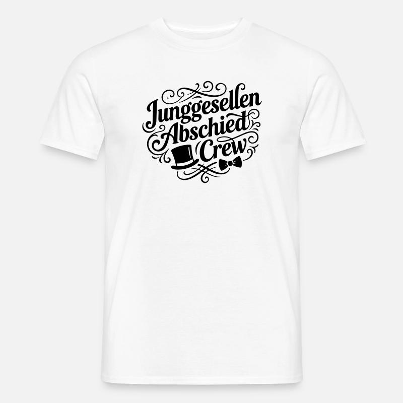 Junggesellenabschied Crew Jga - Männer T-Shirt - Weiß