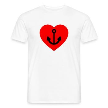Voile - T-shirt homme - blanc - Devant - AI Model Male 178 dark (178cm)