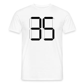 NUMÉRO 35 Trente-cinq Cadeaux Numériques - T-shirt homme - blanc - Devant - AI Model Male 178 dark (178cm)