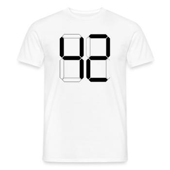 NUMÉRO 42 Quarante-deux Cadeaux Numériques - T-shirt homme - blanc - Devant - AI Model Male 178 dark (178cm)