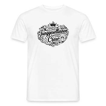 Junggesellinnen Crew Jga - Männer T-Shirt - Weiß - Vorne - AI Model Male 178 dark (178cm)