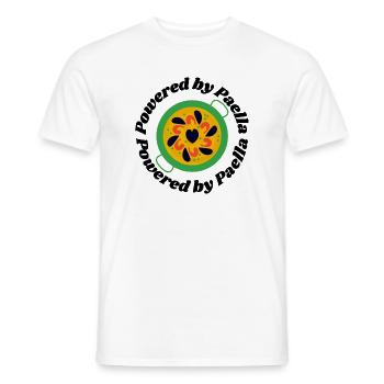 Paella Spanien - Männer T-Shirt - Weiß - Vorne - AI Model Male 178 dark (178cm)