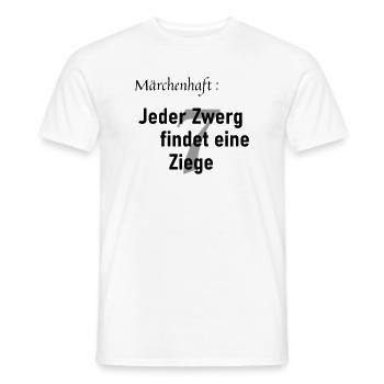 Märchenhaft - Männer T-Shirt - Weiß - Vorne - AI Model Male 178 dark (178cm)