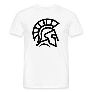 spartan - T-shirt homme - blanc - Devant - AI Model Male 178 dark (178cm)