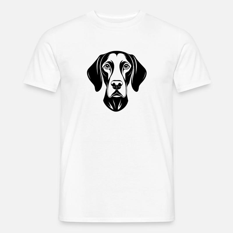 German Shorthaired Pointer - Men’s T-shirt - white