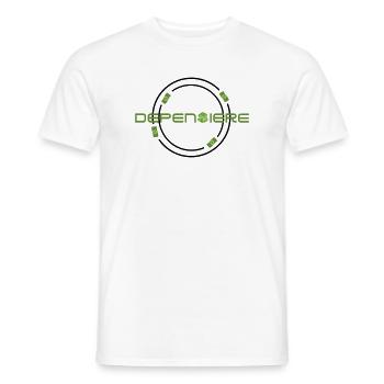 Spender - Männer T-Shirt - Weiß - Vorne - AI Model Male 178 dark (178cm)