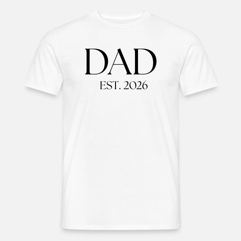Dad soon - Männer T-Shirt - Weiß