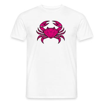 Cancer – Protection et force - T-shirt homme - blanc - Devant - AI Model Male 178 dark (178cm)