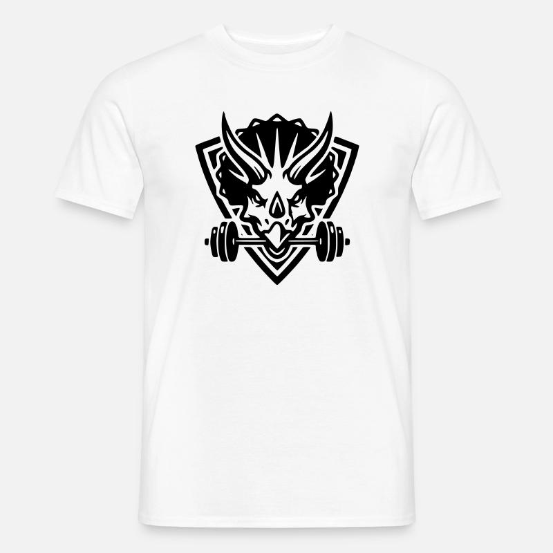 Fit Beast - Männer T-Shirt - Weiß