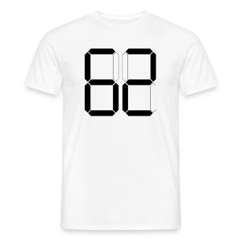 NUMÉRO 62 Soixante-deux Cadeaux Numériques - T-shirt homme - blanc - Devant - AI Model Male 178 dark (178cm)