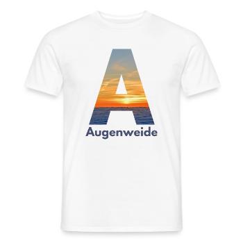 Augenweide - Wortschätze, vergessene Wörter - Männer T-Shirt - Weiß - Vorne - AI Model Male 178 dark (178cm)