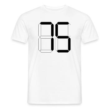 NUMÉRO 75 Soixante-quinze Cadeaux Numérique - T-shirt homme - blanc - Devant - AI Model Male 178 dark (178cm)
