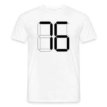 NUMÉRO 76 Soixante-seize Cadeaux Numérique - T-shirt homme - blanc - Devant - AI Model Male 178 dark (178cm)