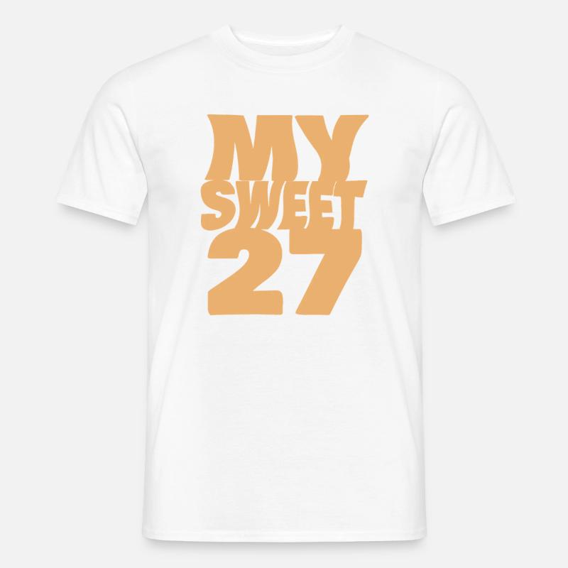 Suess 27 - Männer T-Shirt - Weiß