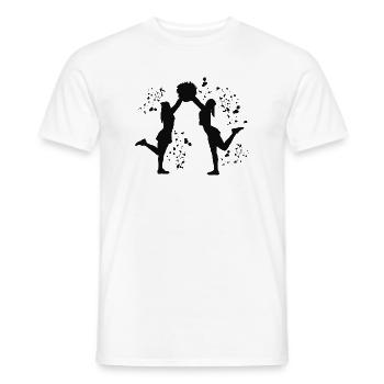 Cheerleader Cheer Mom Cheerleading - Männer T-Shirt - Weiß - Vorne - AI Model Male 178 dark (178cm)