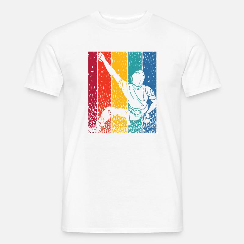 Boulderer Boulder Bouldering - Men’s T-shirt - white