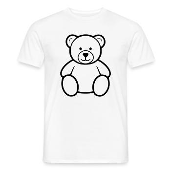 ours - T-shirt homme - blanc - Devant - AI Model Male 178 dark (178cm)