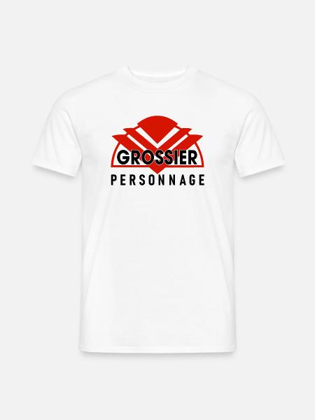Gossier personnage - T-shirt homme - blanc