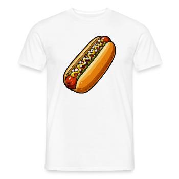 sandwich-1 - Männer T-Shirt - Weiß - Vorne - AI Model Male 178 dark (178cm)