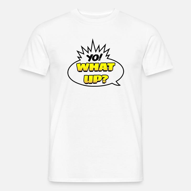 Yo ! Quoi de neuf ? - T-shirt homme - blanc