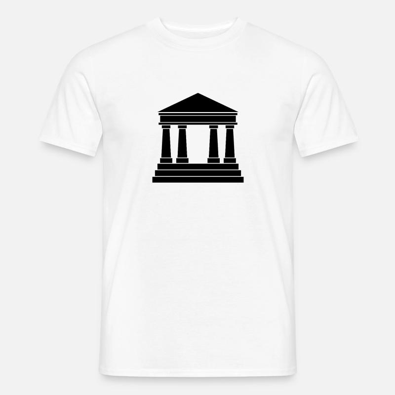 Gericht - Männer T-Shirt - Weiß