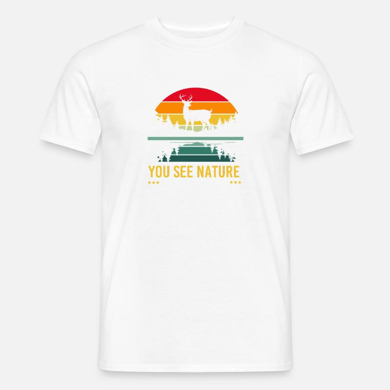Bogen Bogenschütze Bogenschießen - Männer T-Shirt - Weiß