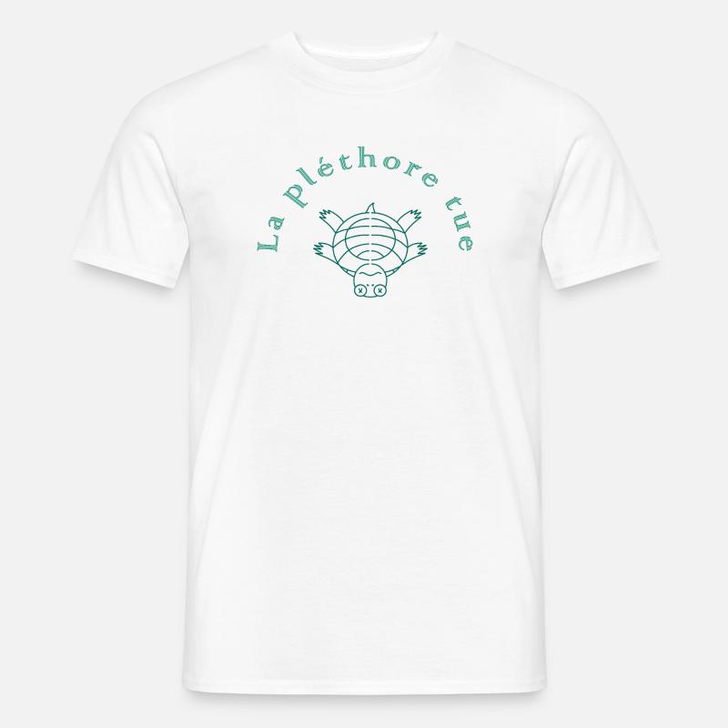 Der Grüne Killer Plethora - Männer T-Shirt - Weiß