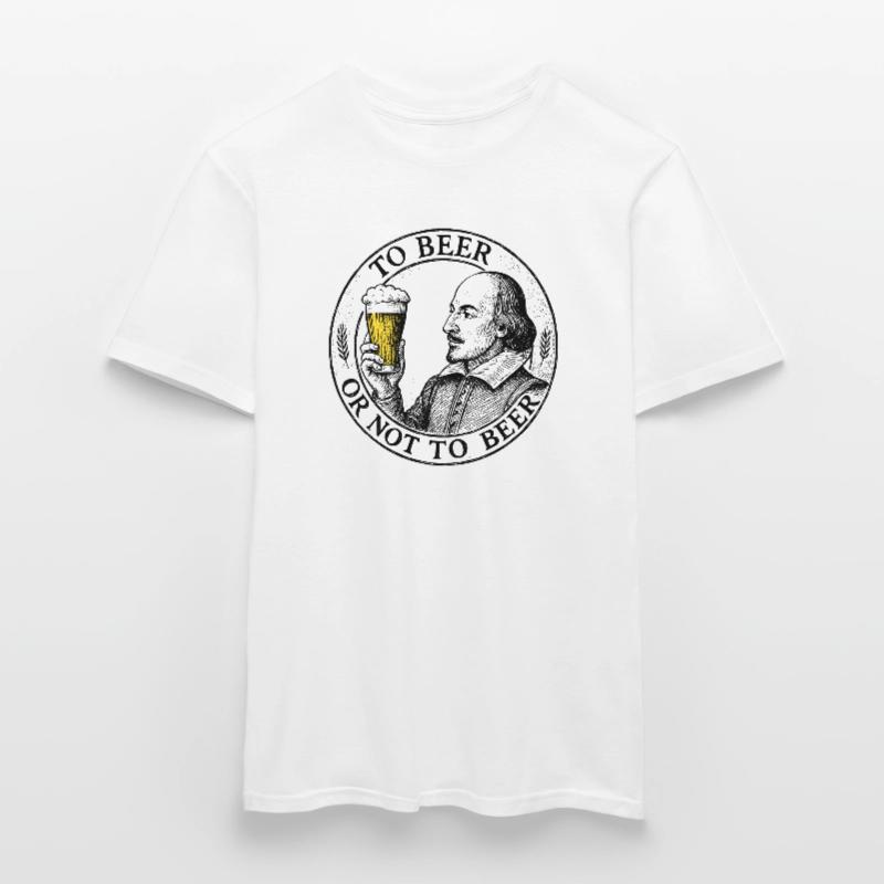 Bier oder nicht Bier Männer T-Shirt