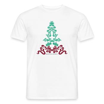 Énergie enracinée - T-shirt homme - blanc - Devant - AI Model Male 178 dark (178cm)