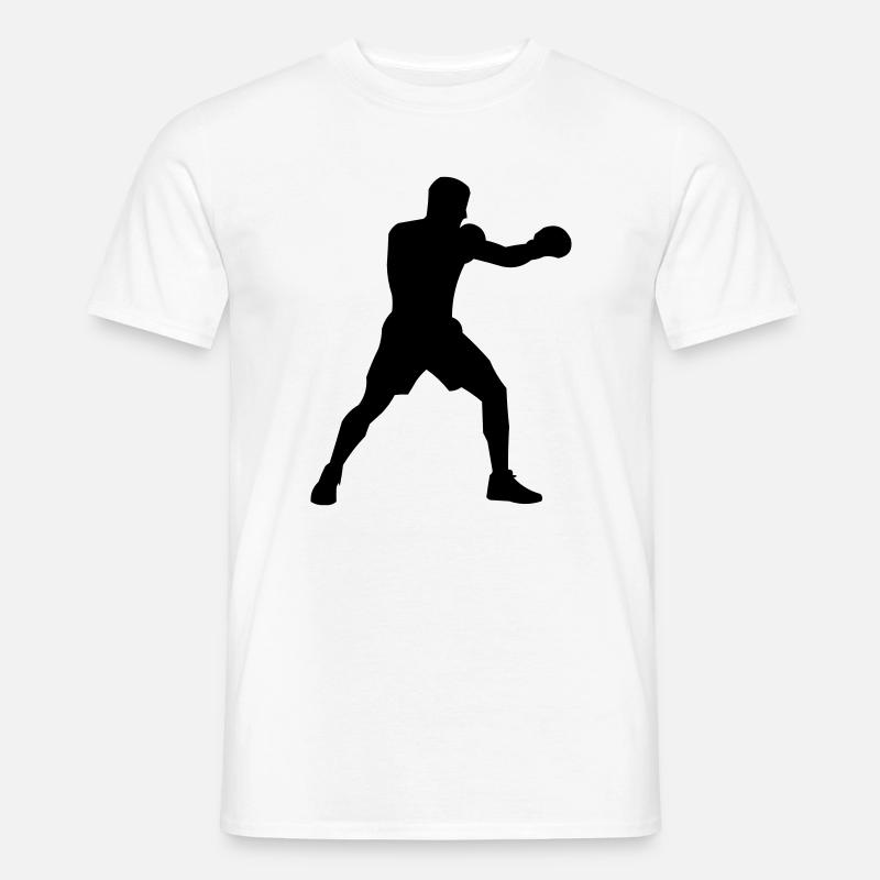 boxer - Men's T-shirt - white