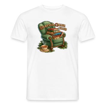 Chapter Chair Club - Men's T-Shirt - white - Front - AI Model Male 178 dark (178cm)
