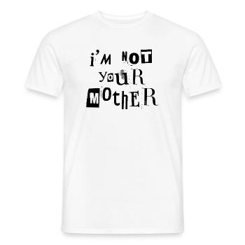 Where is Mum ? - T-shirt homme - blanc - Devant - AI Model Male 178 dark (178cm)
