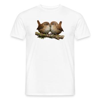 Troglodytes sur tige - T-shirt homme - blanc - Devant - AI Model Male 178 dark (178cm)