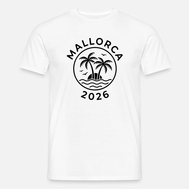 Mallorca 2026 - Men's T-Shirt - white