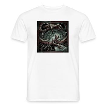 Kontrollstränge - Männer T-Shirt - Weiß - Vorne - AI Model Male 178 dark (178cm)