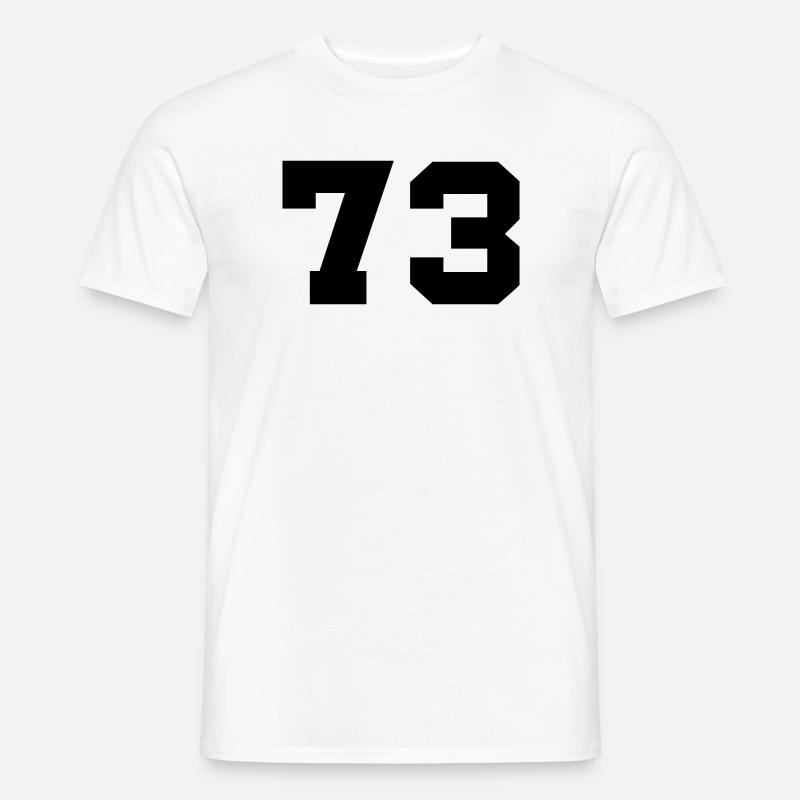 73- - Men's T-Shirt - white