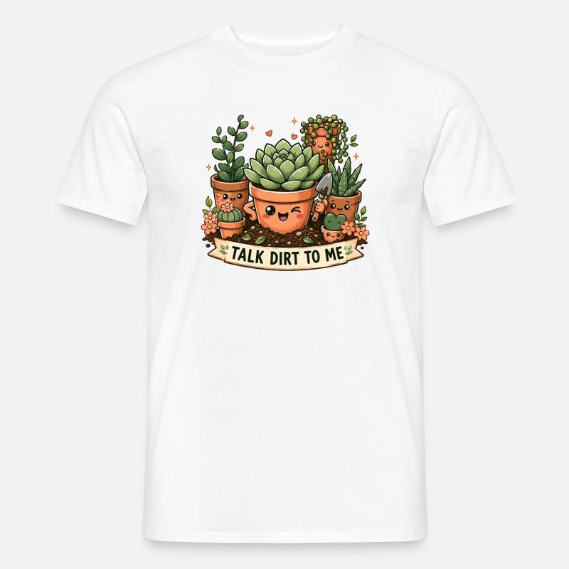 Sprich Dreck Mit Mir, Süße - Männer T-Shirt - Weiß