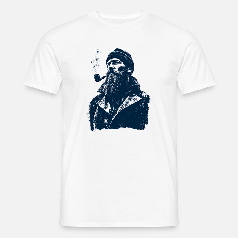 Seemann - Männer T-Shirt - Weiß