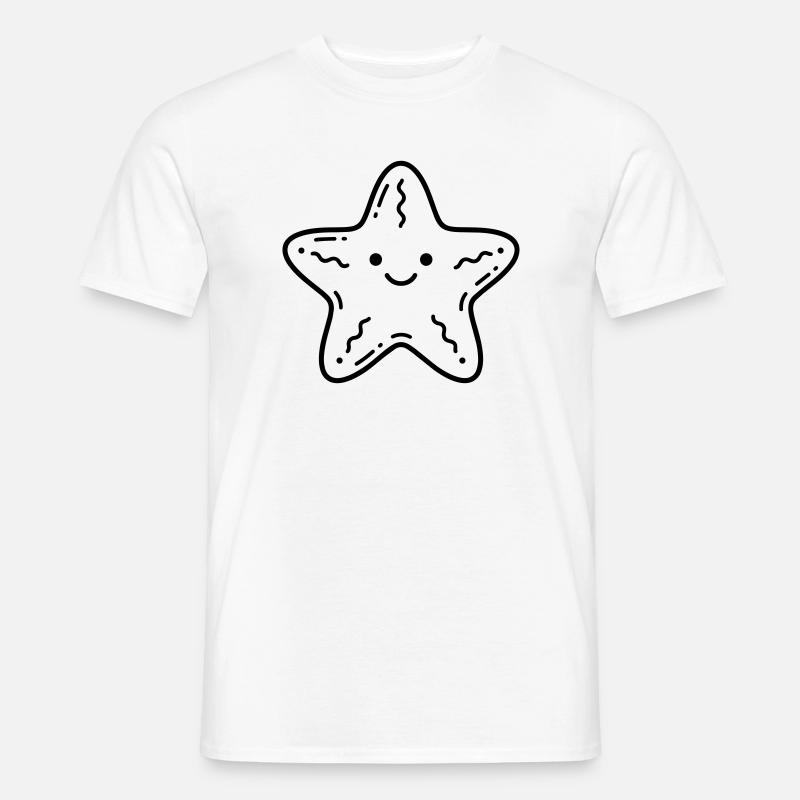 Starfish - Men's T-Shirt - white