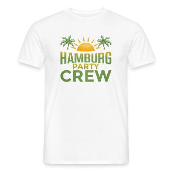 Équipe de la fête de Hambourg - T-shirt homme - blanc - Devant - AI Model Male 178 dark (178cm)