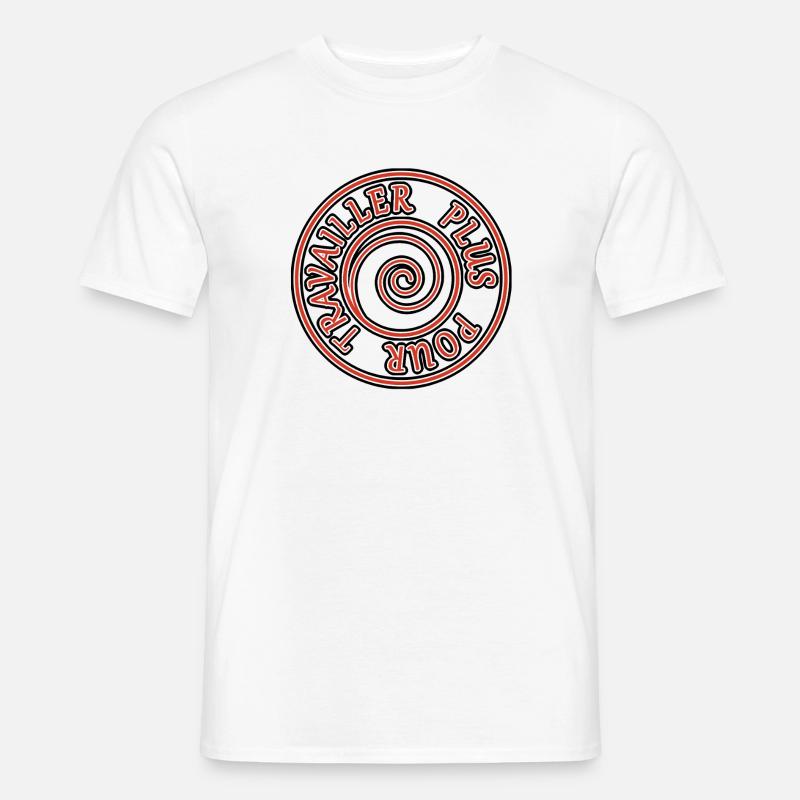 Wertarbeit - Männer T-Shirt - Weiß
