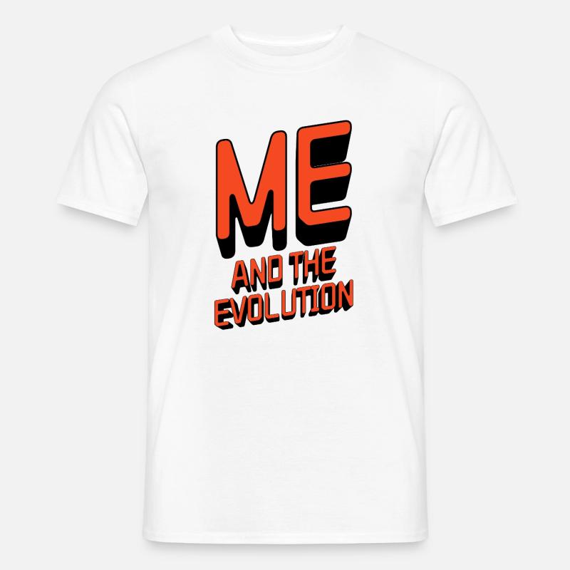 Moi et l’évolution - T-shirt homme - blanc